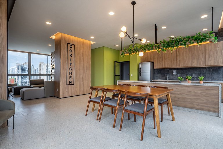 Studio Moderno e Equipado no ON Brooklin