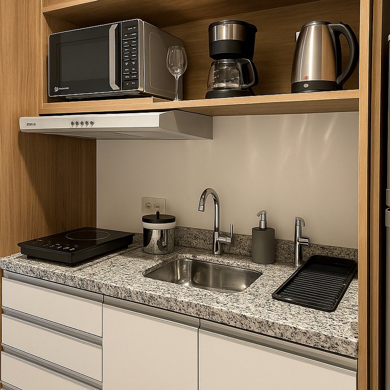 Studio Moderno e Equipado no ON Jurupis