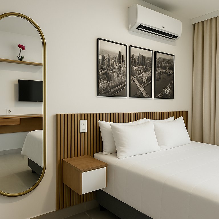 Studio Moderno e Equipado no ON Jurupis