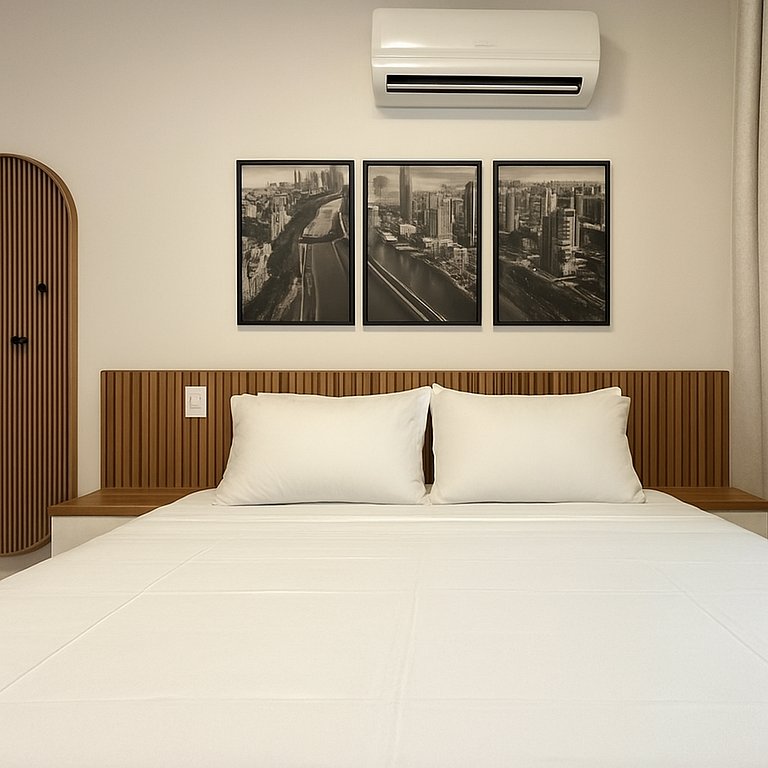 Studio Moderno e Equipado no ON Jurupis