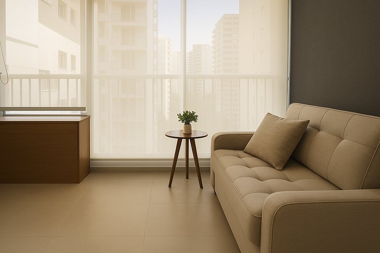 Studio Moderno e Equipado no ON Jurupis