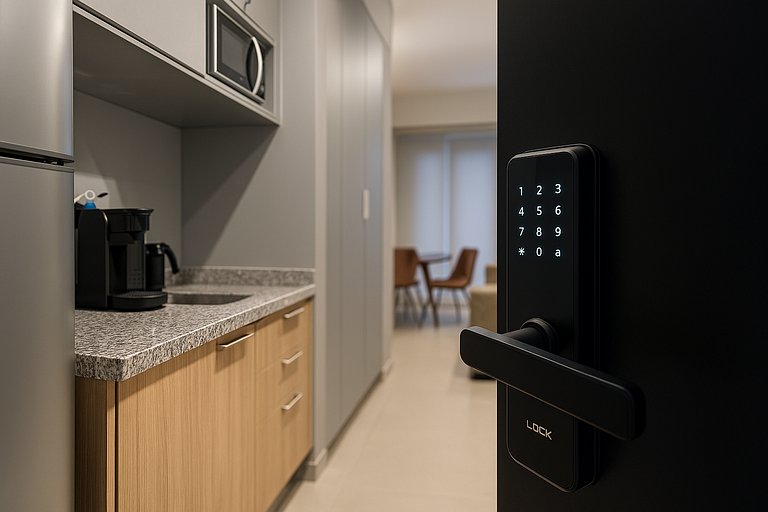 Studio Moderno e Equipado no ON Jurupis