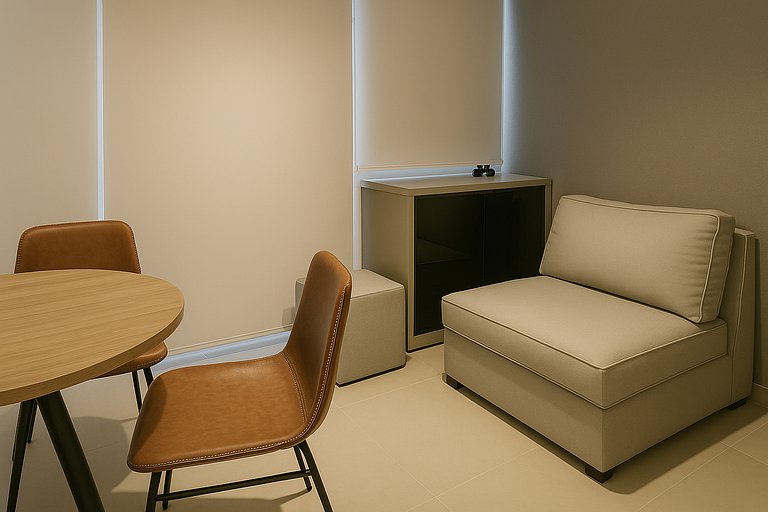 Studio Moderno e Equipado no ON Jurupis