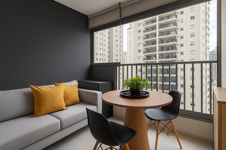 Studio Moderno e Equipado no ON Jurupis