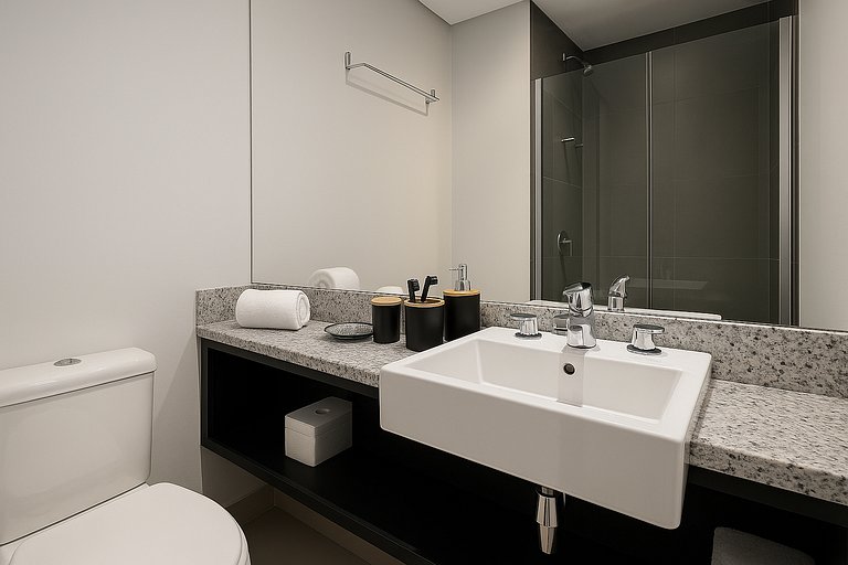 Studio Moderno e Equipado no ON Jurupis