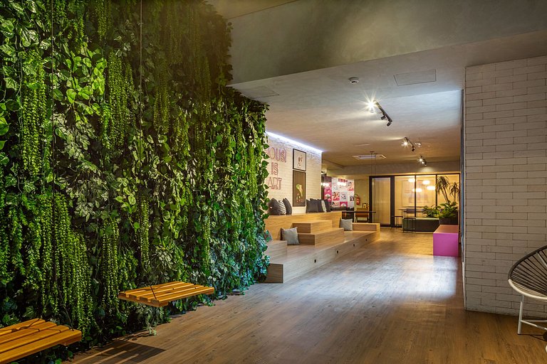 Studio moderno e completo no ON Maracatins - Moema