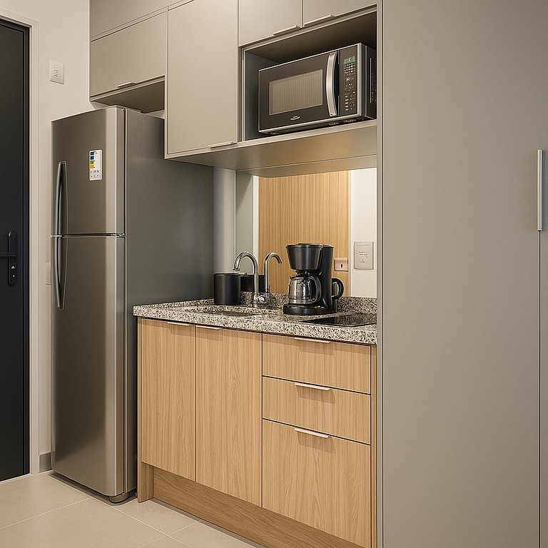 Studio Moderno e Equipado no ON Jurupis