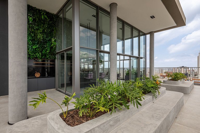 Studio completo na Vila Mariana, Academia, Cowork, perto do