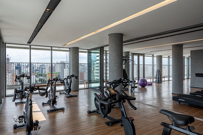 Studio completo na Vila Mariana, Academia, Cowork, perto do