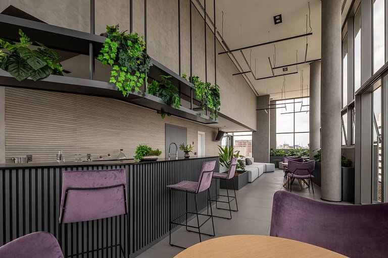 Studio completo na Vila Mariana, Academia, Cowork, perto do