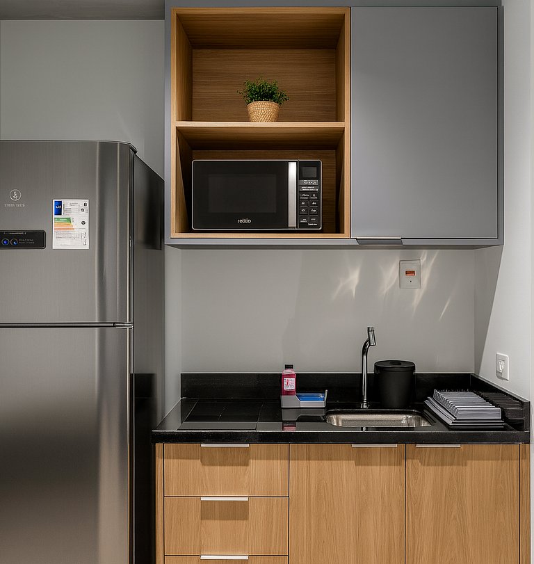 Studio Moderno e Equipado no ON Brooklin