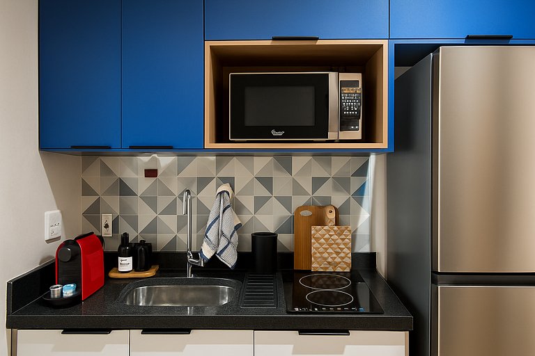 Studio Moderno e Equipado no ON Brooklin