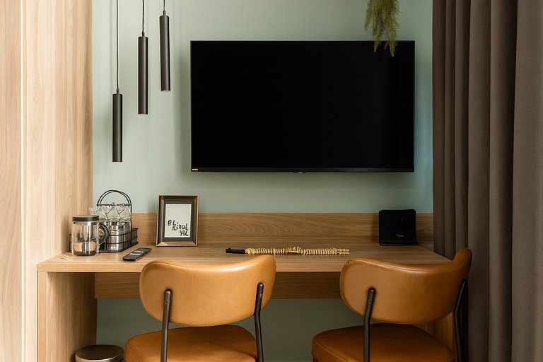 Studio Moderno e Equipado no ON Brooklin