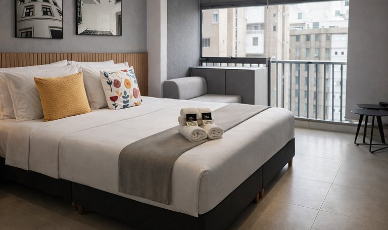 Studio Moderno e Equipado no ON Jurupis